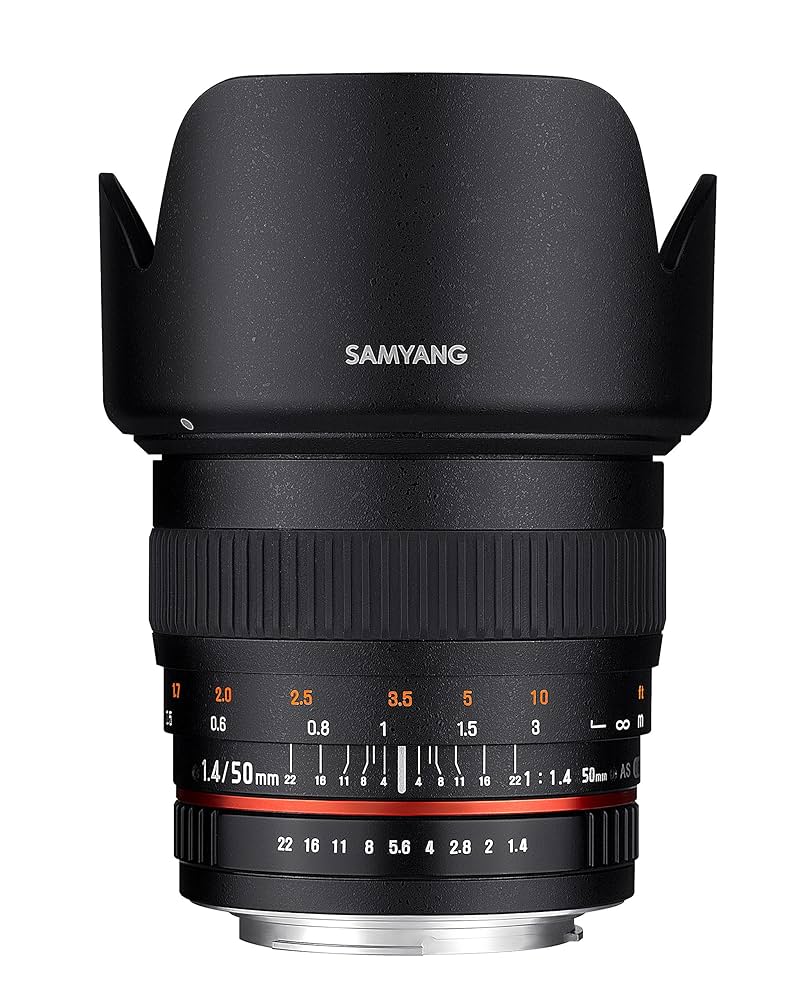 Samyang sy50?m-n望遠固定Prime 50?mm f1?. 4レンズNikonデジタルSLR qqffhab Amazon.co.jp: Samyang SY50M-N 望遠固定プライム 50mm F1.4